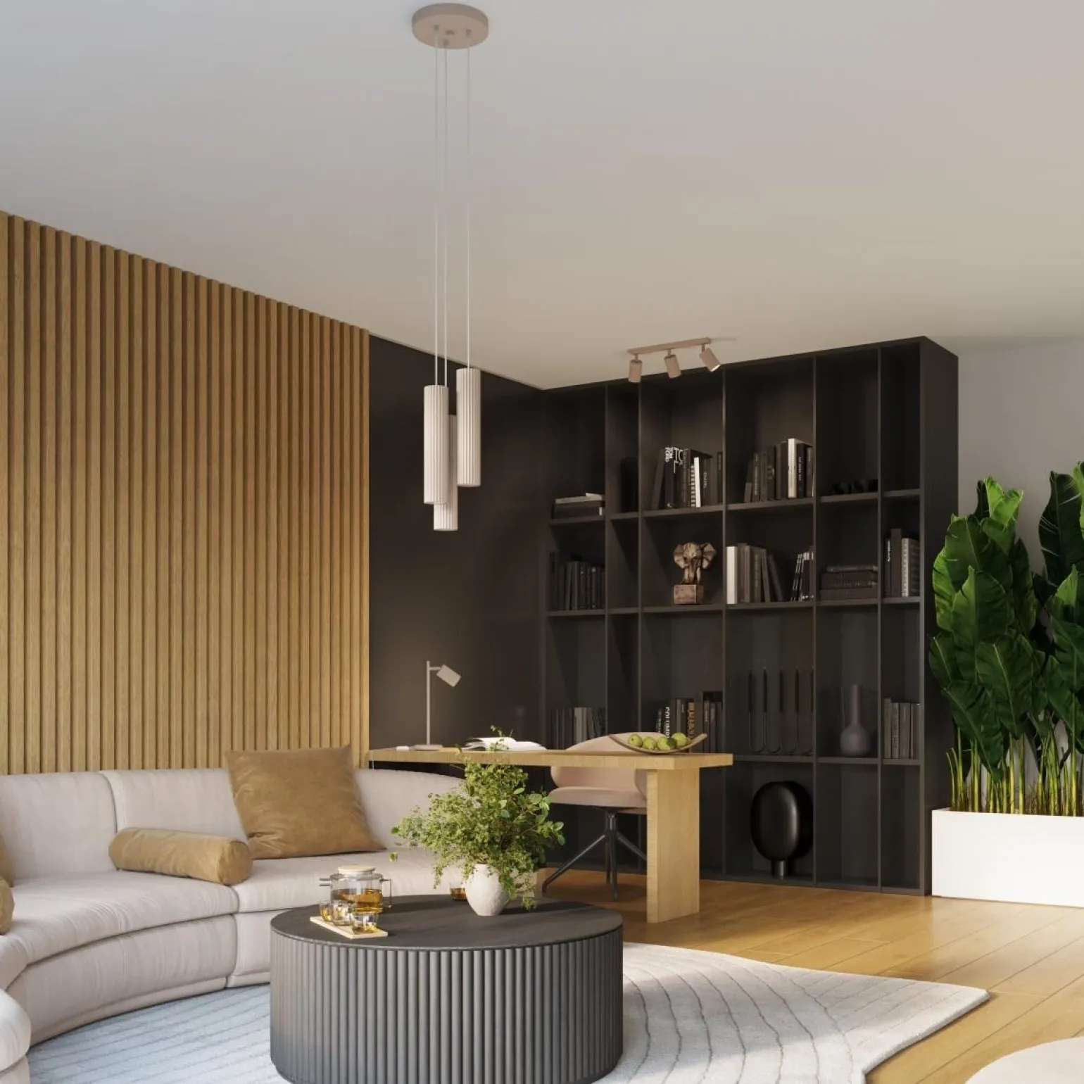 Kinkiet KARBON 30 taupe (SL.1776) - Sollux Lighting