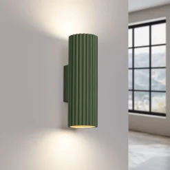 Kinkiet KARBON 20 zielony oliwkowy (SL.1657) - Sollux Lighting