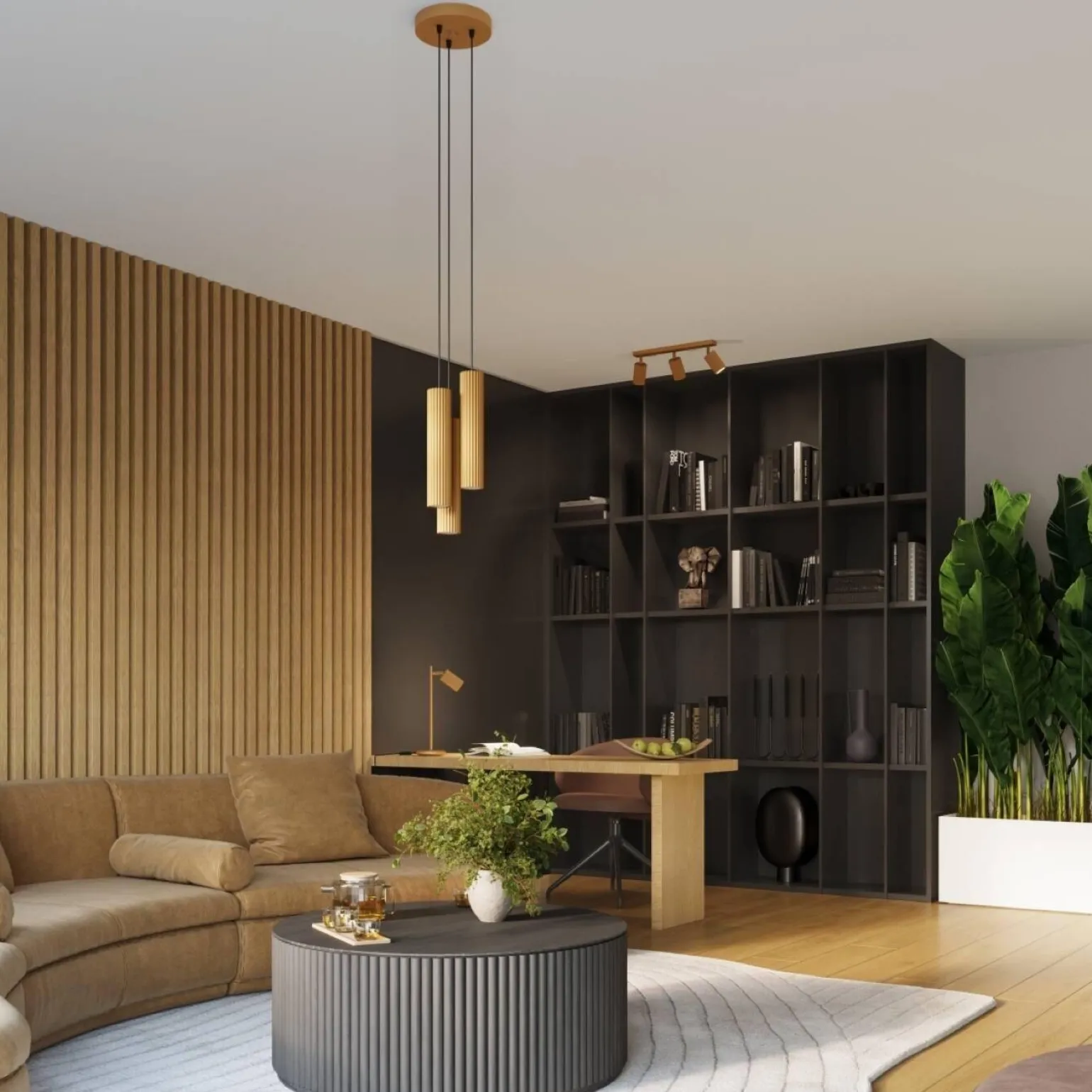 Kinkiet KARBON 30 złoty (SL.1558) - Sollux Lighting