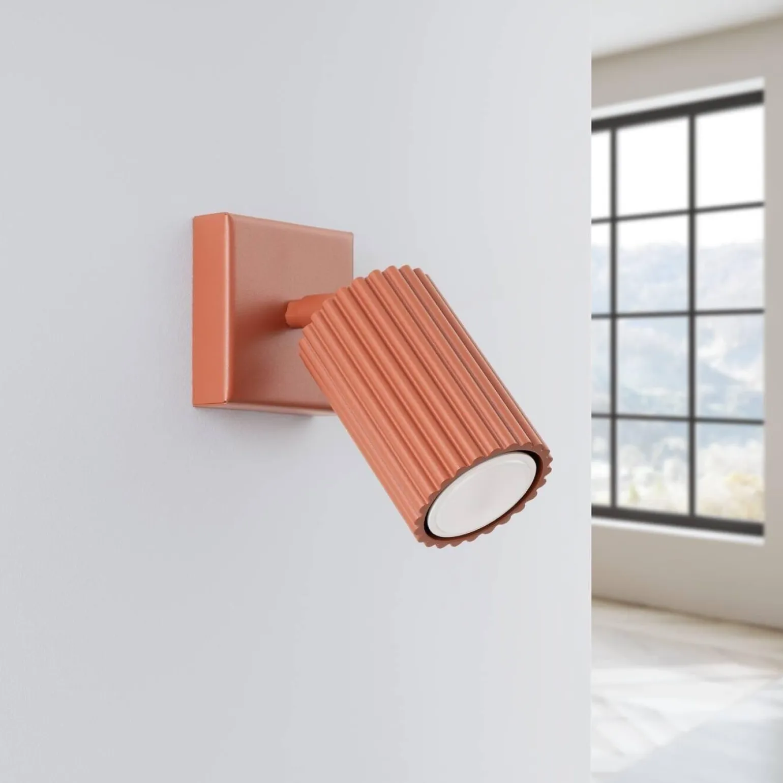 Kinkiet KARBON ochra czerwona (SL.1635) - Sollux Lighting