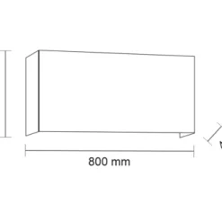 Kinkiet KITAMI (czarny) (4413) - Shilo