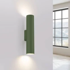 Kinkiet LAGOS 2 zielony oliwkowy (SL.1488) - Sollux Lighting