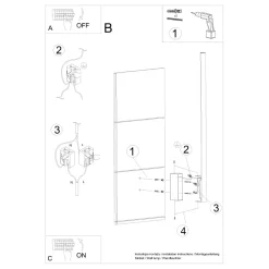 Kinkiet LAHTI 90 beżowy LED 3000K (TH.431) - Thoro Lighting
