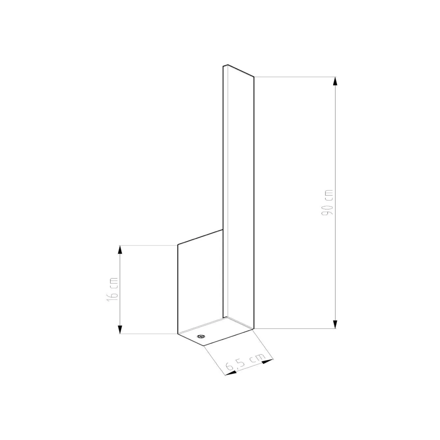 Kinkiet LAHTI 90 zielony oliwkowy LED 4000K (TH.440) - Thoro Lighting