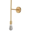 Kinkiet, lampa ścienna RIVA złota (MSE010100394) - Moosee