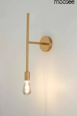 Kinkiet, lampa ścienna RIVA złota (MSE010100394) - Moosee