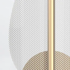 Kinkiet LED Floriana - Naturalny mosiądz (QN-FLORIANA-1W-NBR) - Quintiesse