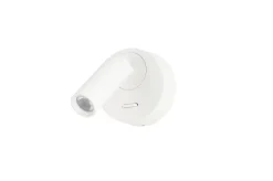 Kinkiet LUGANO ROUND WALL Biały (AZ5627) - Azzardo