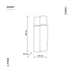 Kinkiet LYNX 4xE14 (MZ5001) - Milagro