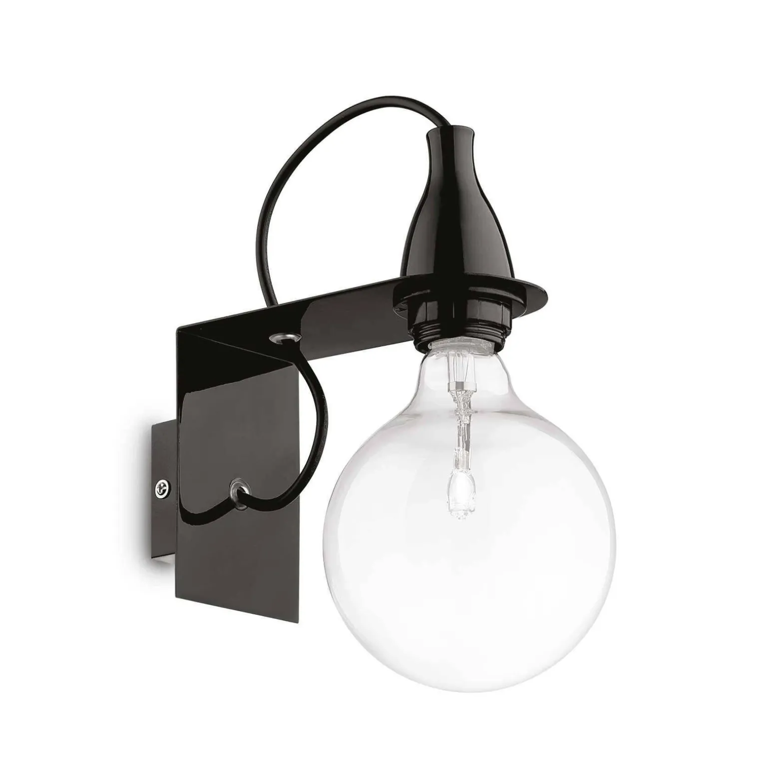 Kinkiet MINIMAL AP1 kol. czarny (45214) Ideal Lux