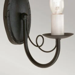 Kinkiet Minster (MN1-BLACK) - Elstead Lighting