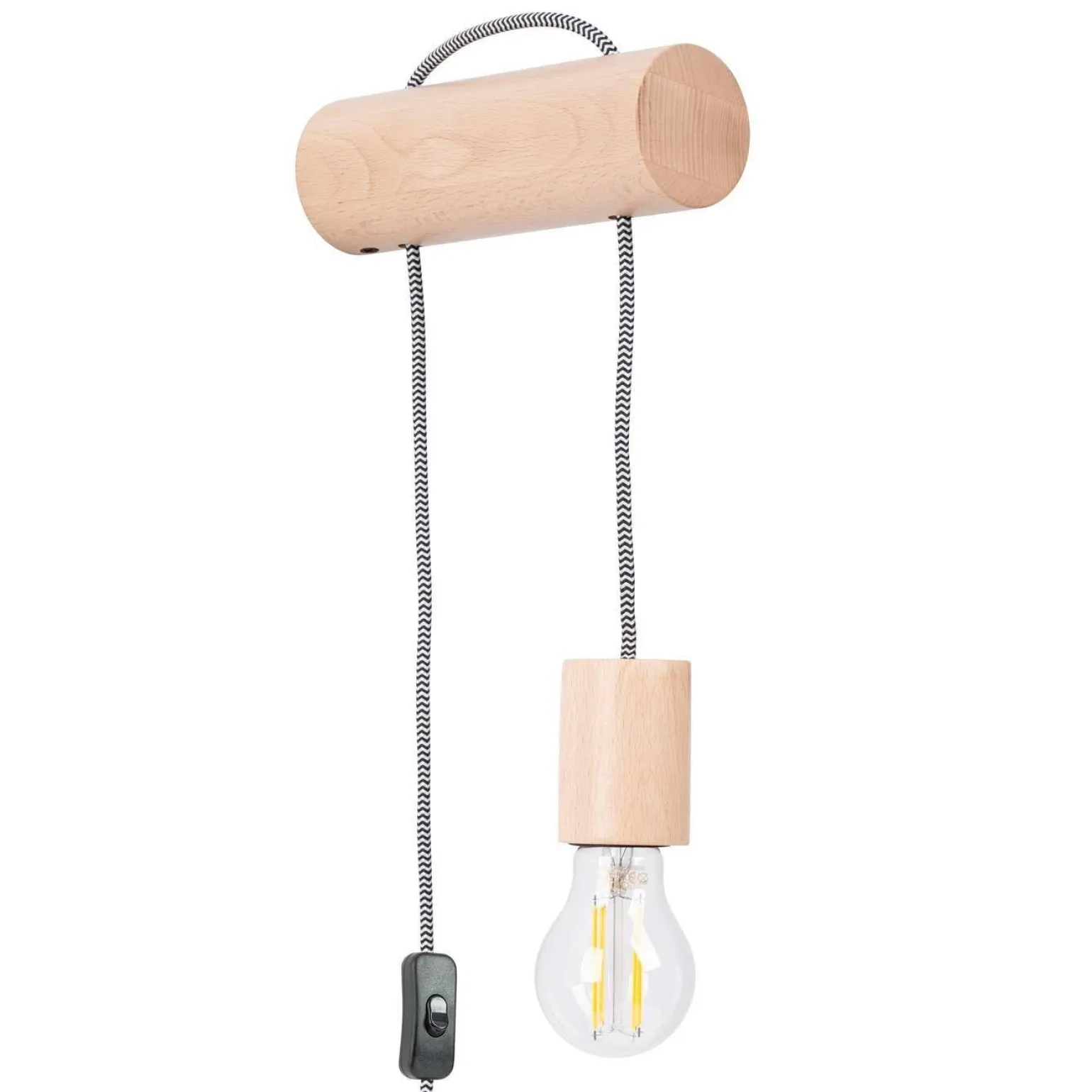 Kinkiet NIMBI E27 z włącznikiem (SL.1644) - Sollux Lighting