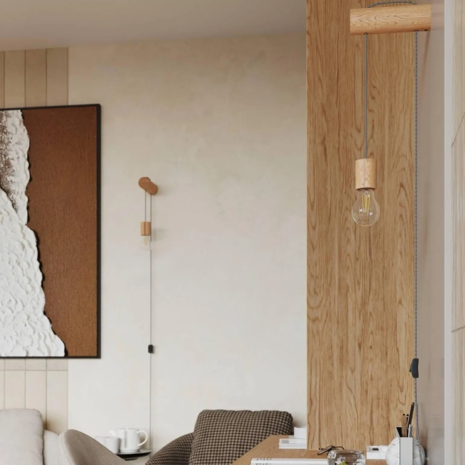 Kinkiet NIMBI E27 z włącznikiem (SL.1644) - Sollux Lighting