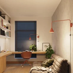 Kinkiet NOX ochra czerwona (SL.1701) - Sollux Lighting