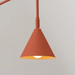 Kinkiet NOX ochra czerwona (SL.1701) - Sollux Lighting