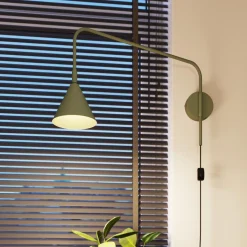 Kinkiet NOX zielona oliwka (SL.1700) - Sollux Lighting