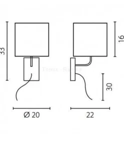 Kinkiet ONDE LED (67830 - Ramko)