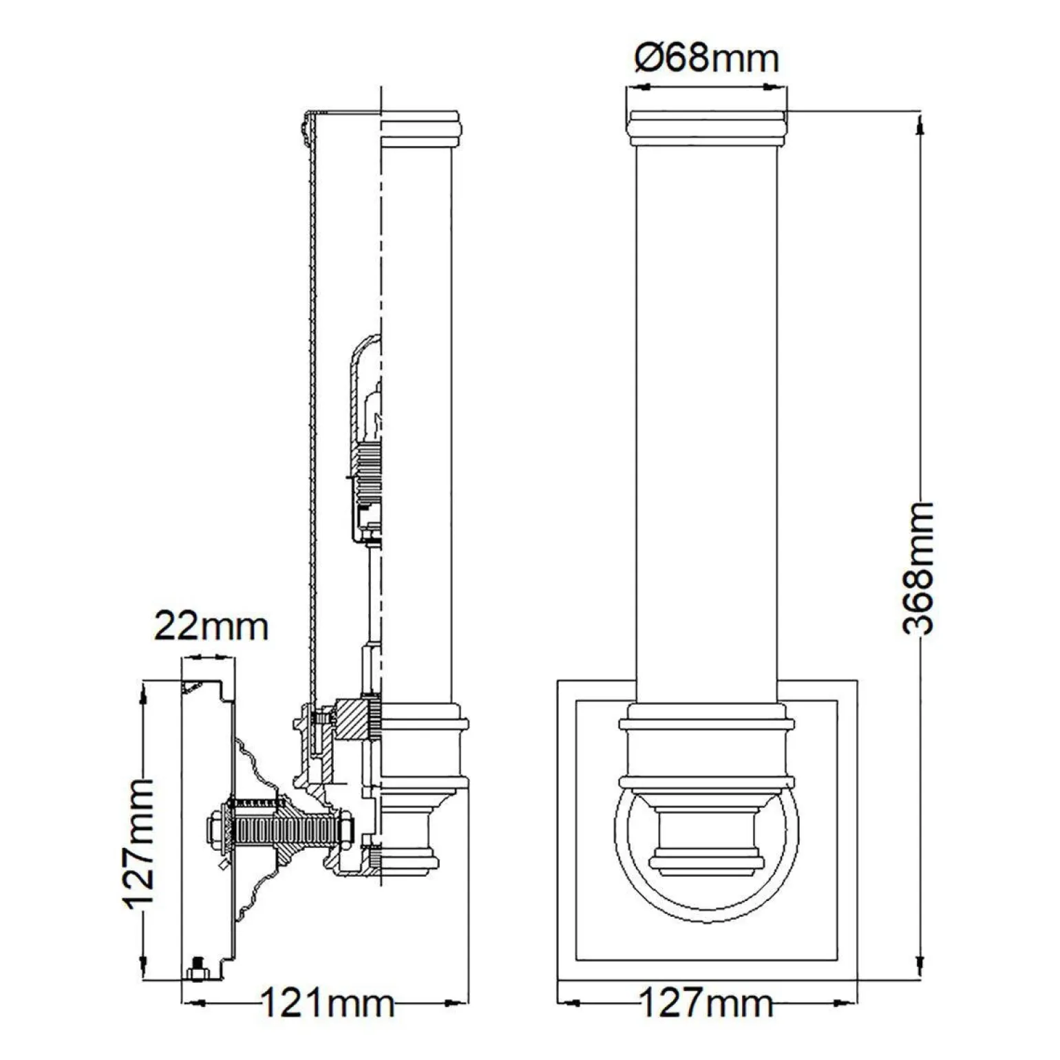 Kinkiet Payne (FE-PAYNE1-BATH) - Elstead Lighting