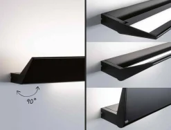 Kinkiet RANVA LED 15W 2700K DIM 230V czarny matowy (PL79505) - PAULMANN