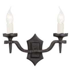 Kinkiet Rectory (RY2B-BLACK) - Elstead Lighting