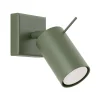 Kinkiet RING zielony oliwkowy (SL.1500) - Sollux Lighting