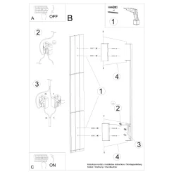 Kinkiet SAPPO 150 beżowy LED 4000K (TH.420) - Thoro Lighting