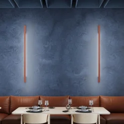 Kinkiet SAPPO 150 ochra czerwona LED 3000K (TH.426) - Thoro Lighting