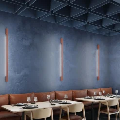 Kinkiet SAPPO 120 ochra czerwona LED 4000K (TH.427) - Thoro Lighting