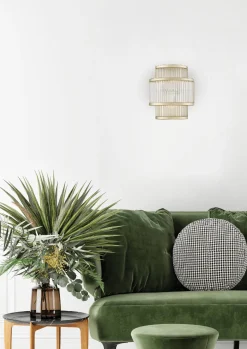 Kinkiet SERGIO Kol. Złoty (W0528-02B-V6AC) - Zuma Line