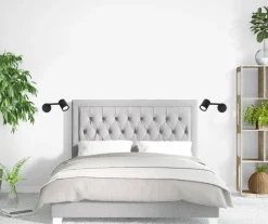 Kinkiet SNOW z wysięgnikiem czarny (LP-731/1WL BK) - Light Prestige