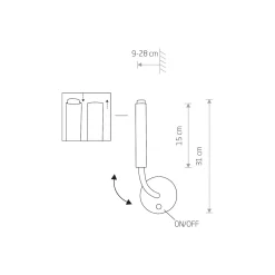 Kinkiet STALACTITE (8352) - Nowodvorski