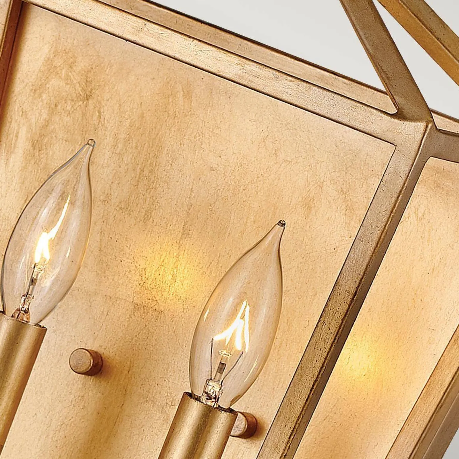 Kinkiet Stinson - 2 źródła światła - Przecierany mosiądz (QN-STINSON2-DBR) - Quintiesse