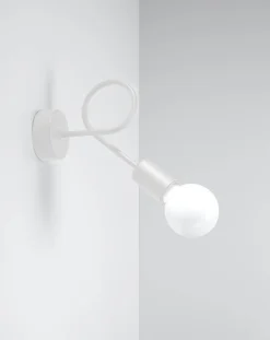 Kinkiet SUPEŁ biały (SL.1430) - Sollux Lighting