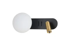 Kinkiet TRASIMENO WALL Czarny (AZ5641) - Azzardo