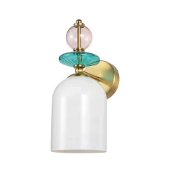 Kinkiet Tropea biały 1xE27 (LP-2004/1W WH) - Light Prestige