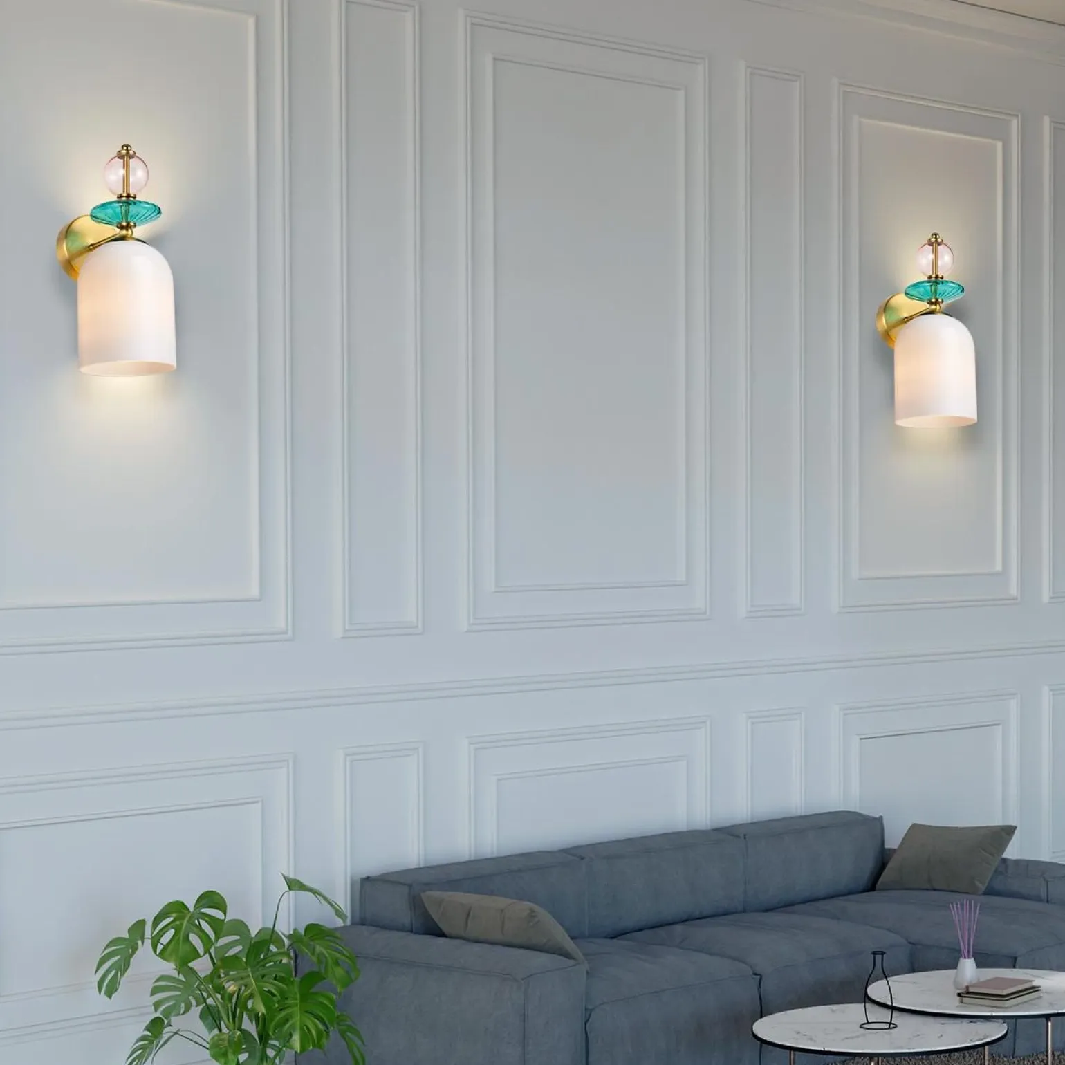 Kinkiet Tropea biały 1xE27 (LP-2004/1W WH) - Light Prestige