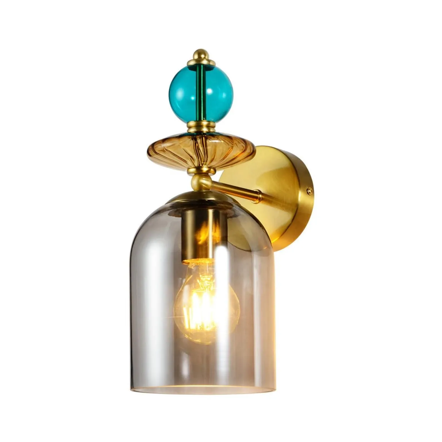 Kinkiet Tropea dymny 1xE27 (LP-2004/1W SM) - Light Prestige