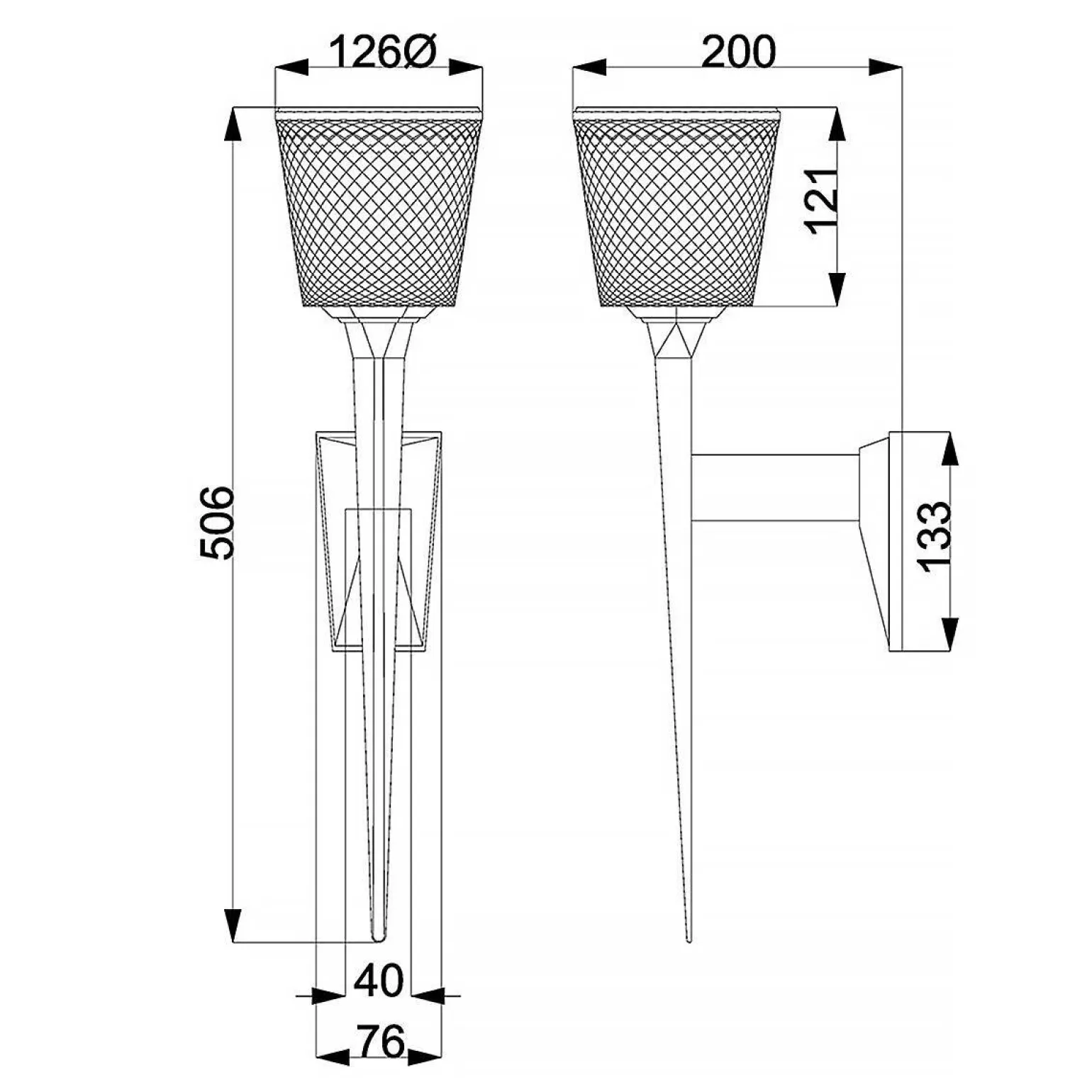 Kinkiet Verity (BATH-VERITY-PG) - Elstead Lighting