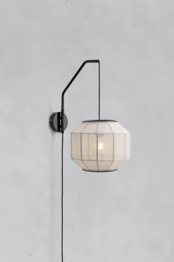 Kinkiet wewnętrzny ASUKA Wall 1L Beige/Black (108957) Markslojd