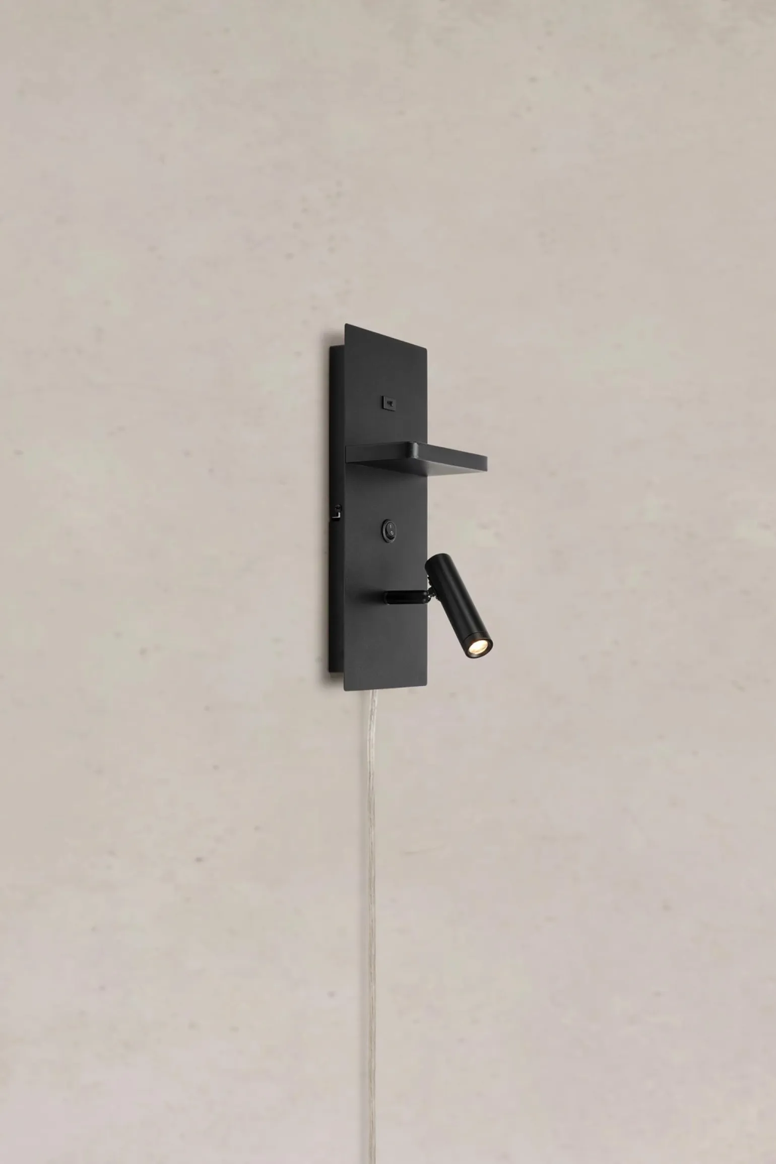 Kinkiet wewnętrzny CARICA Wall 1L LED Black (109018) Markslojd