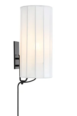 Kinkiet wewnętrzny HIKARI Wall 1L White/Black (108960) Markslojd