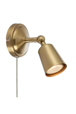 Kinkiet wewnętrzny TINY Wall 1L Brass (108978) Markslojd
