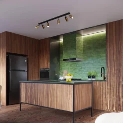 Kinkiet WINX czarny/złoty (SL.1382) - Sollux Lighting