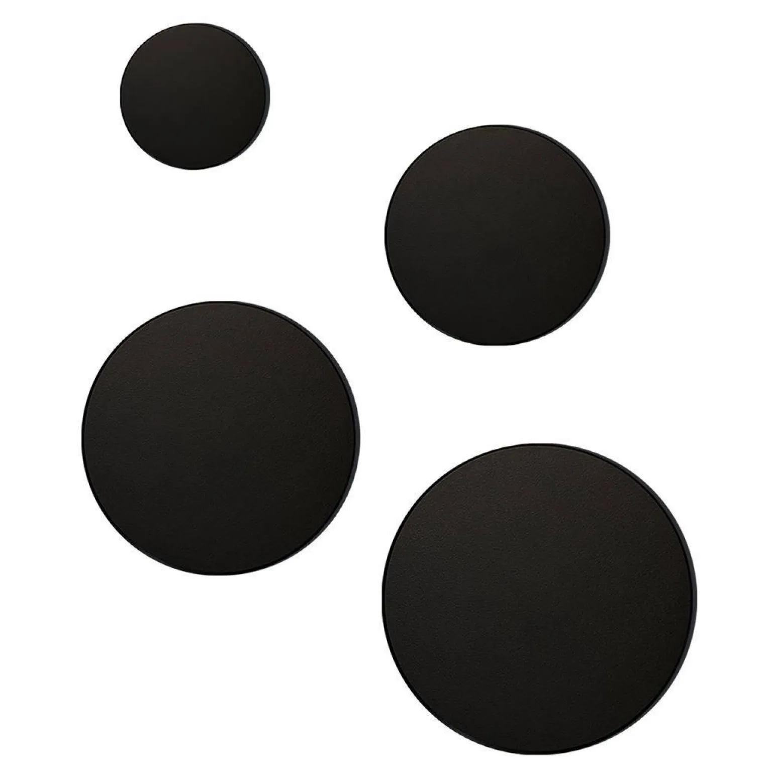 Kinkiet ze zmienną barwą światła Disk 15W 3CCT IP65 Czarny (ML1287) - Milagro