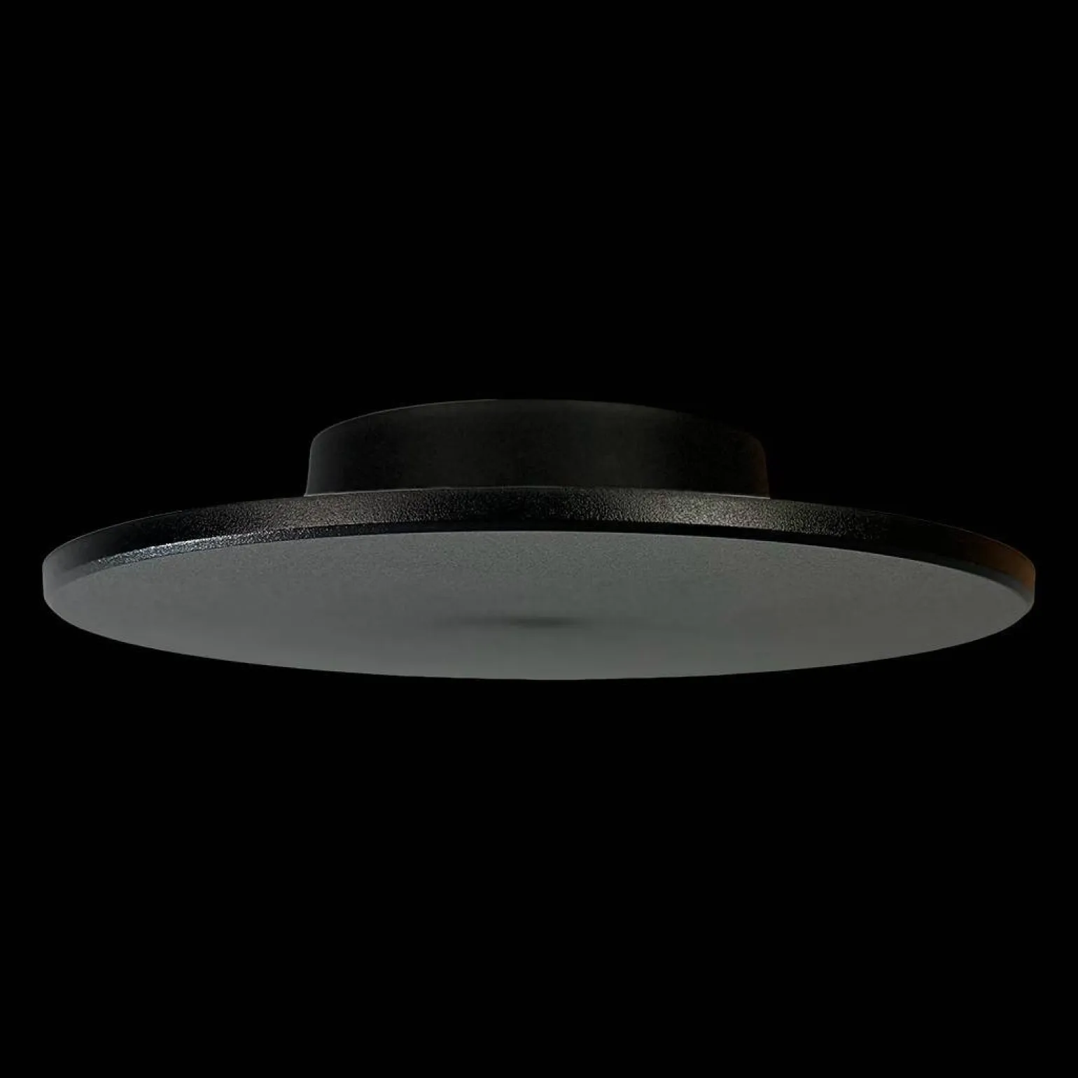 Kinkiet ze zmienną barwą światła Disk 15W 3CCT IP65 Czarny (ML1287) - Milagro