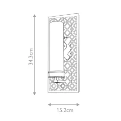 Kinkiet Ziggy (ZIGGY1-LS) - Elstead Lighting