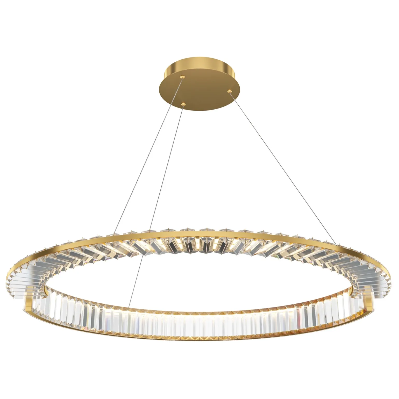 Kryształowa lampa wisząca Krone (P097PL-L45BS3K) - Maytoni