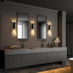 LAGOS BLACK GOLD KINKIET 2 (10145) - TK Lighting