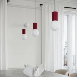 Lampa biurkowa HALO burgund (SL.1751) - Sollux Lighting