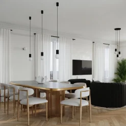 Lampa biurkowa HALO czarna (SL.1716) - Sollux Lighting